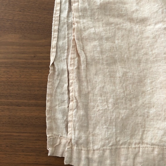 Anthropologie Elevenses Wide Leg Linen Pant - Picture 7 of 8